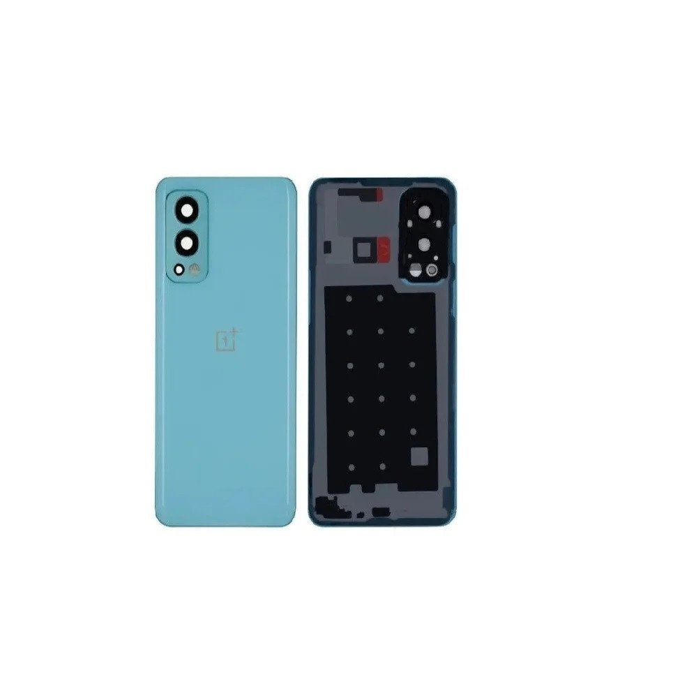 OnePlus Nord 2 5G Back Glass Back Door Housing Panel : Blue Haze with Camera Lens
