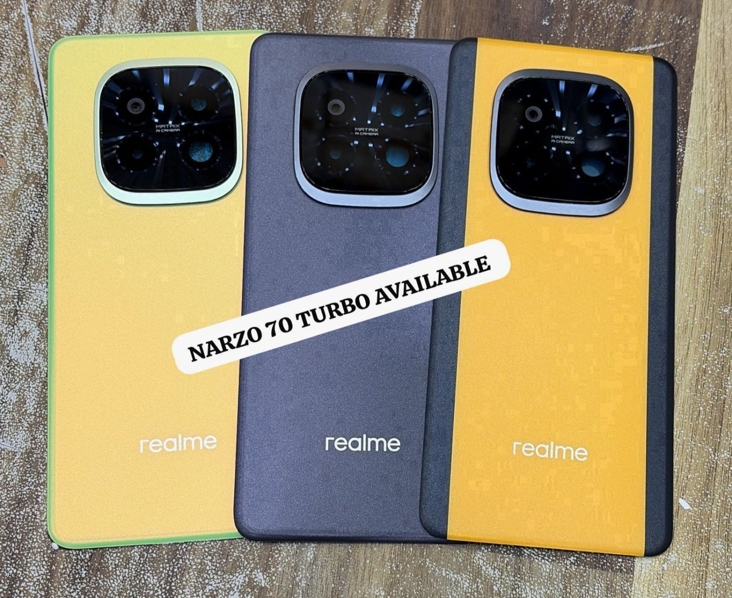 Premium quality Back panel for Realme Narzo 70 Turbo