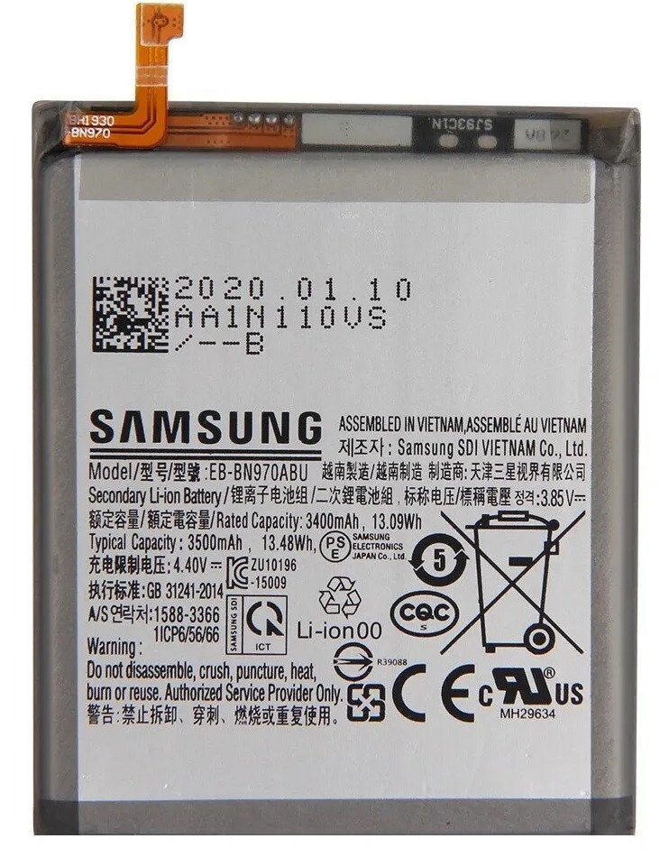 Premium battery for Samsung Galaxy Note 10