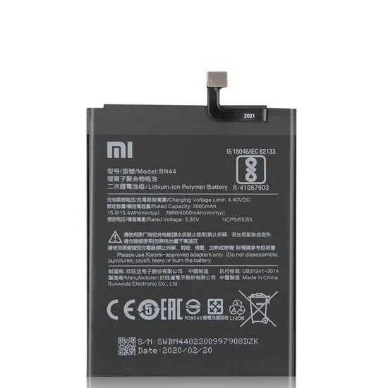 Premium battery for Redmi 5 Plus (BN44) 4000mAh