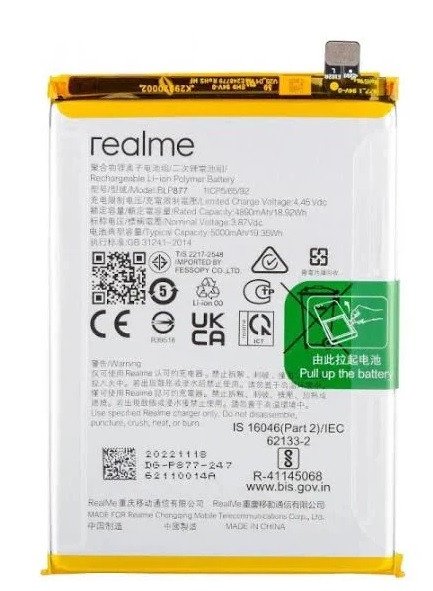Premium battery for Realme 14x 5G Battery