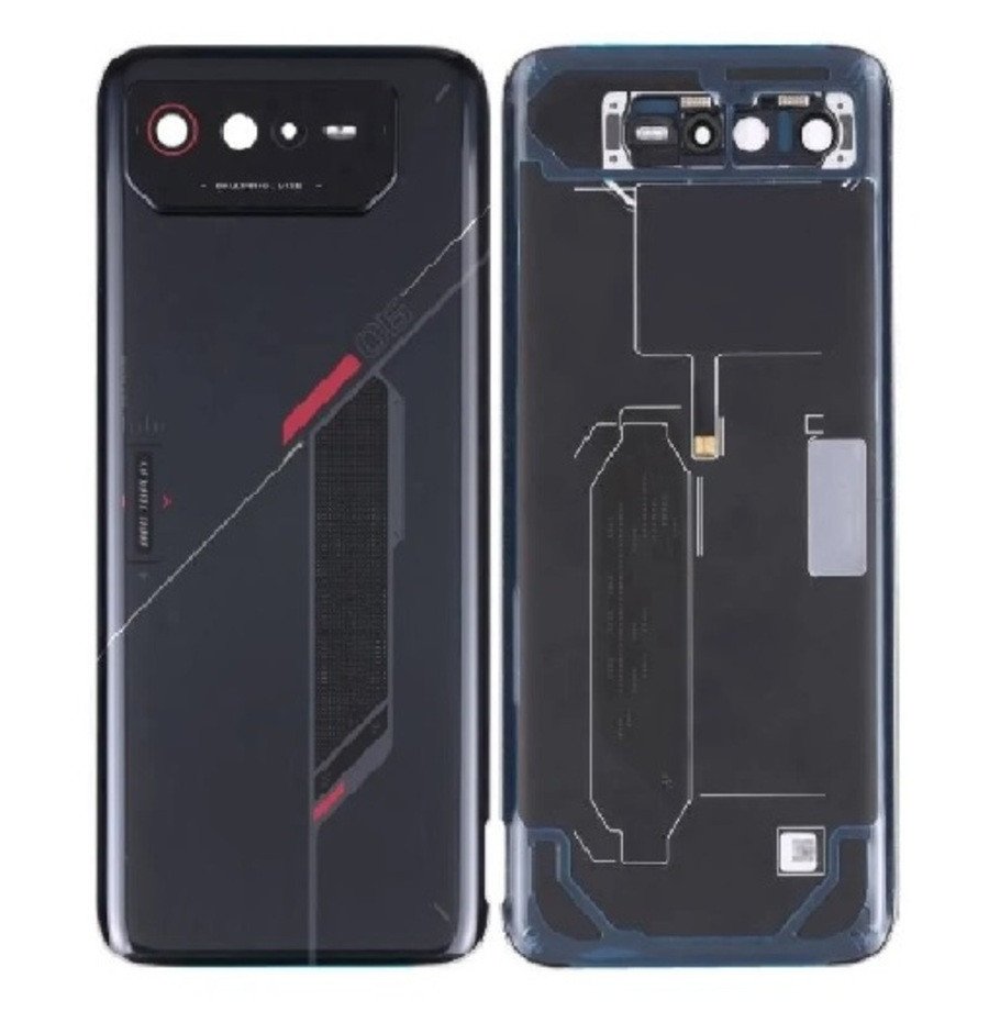Premium quality Back panel Asus Rog 6 -Black