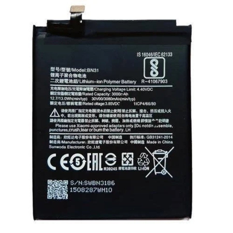 Premium quality Battery for Redmi 5X, Y1, Y1 Lite Mi A1, Y2