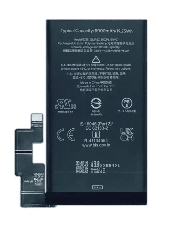 Premium quality Google Pixel 7 Pro Battery