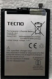 Premium battery for Tecno Spark 4 KC8