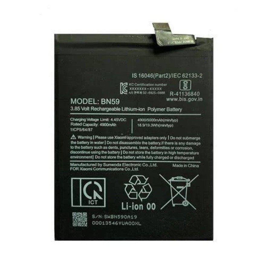Premium quality Battery for Redmi Note10, redmi Note 10 Pro, redmi Note 10S