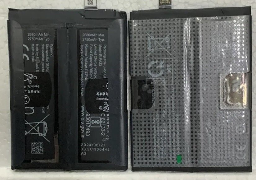 Premium battery for Oneplus 12R