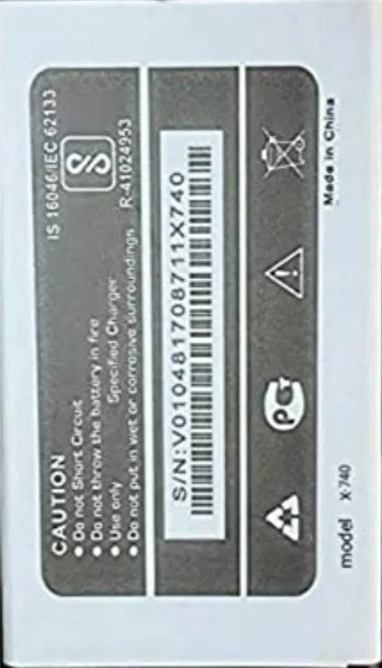 Premium battery for Micromax X740 1800 mAh