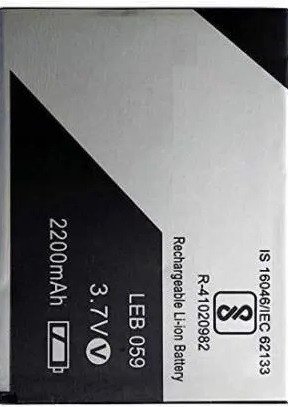 Premium battery for Lava A88,4G