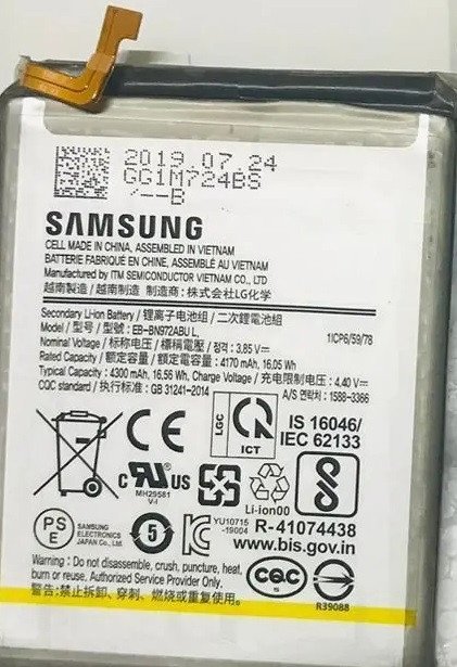 Premium battery for  samsung note 10 plus